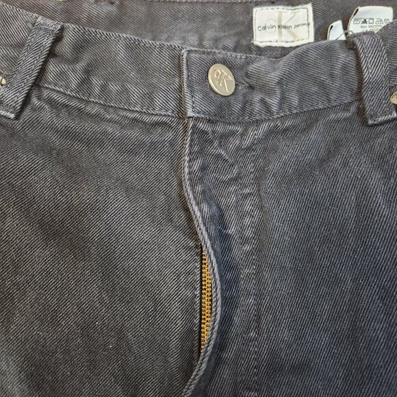 Calvin Klein Men’s Jeans 36x32 Easy Fit Black Denim - Picture 7 of 7
